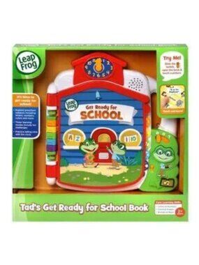 Leapfrog Tad's Get Ready for School Book Brand New English Version 2+